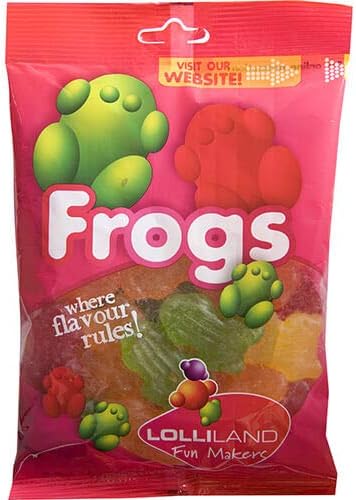 Lolliland Fun Makers Frogs, 180g
