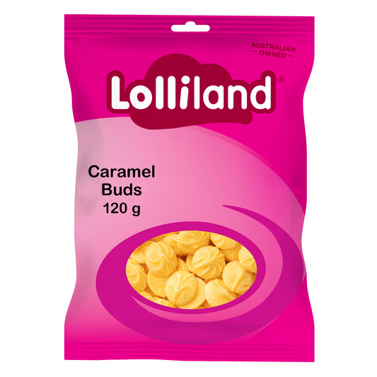 Lolliland Fun Makers Caramel Buds 120g