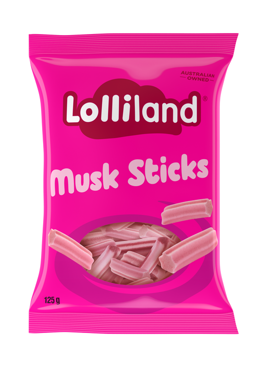 Lolliland Fun Makers Musk Sticks 125g