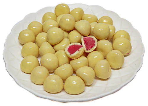 White Chocolate Raspberries