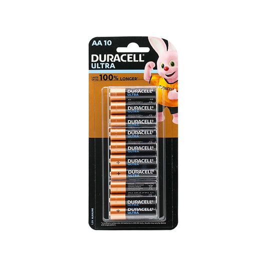 DURACELL PK10 AA ULTRA BATTERIES
