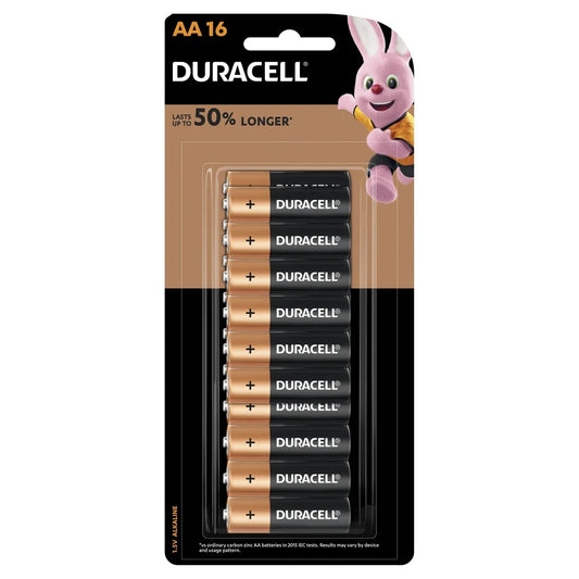 DURACELL PK16 AA BATTERIES