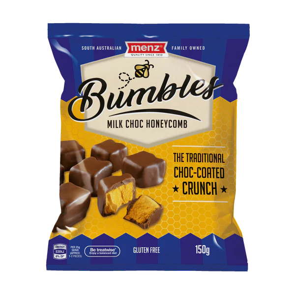 Menz Bumbles Choc Honeycomb