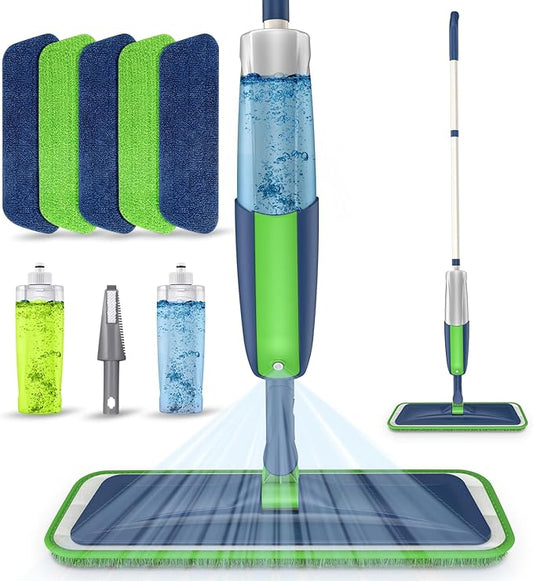 Microfiber spray mop
