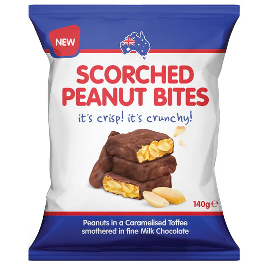 Scorched Peanut Bites 140g