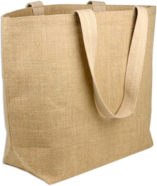 TOTE BAGS - JUTE/COTTON