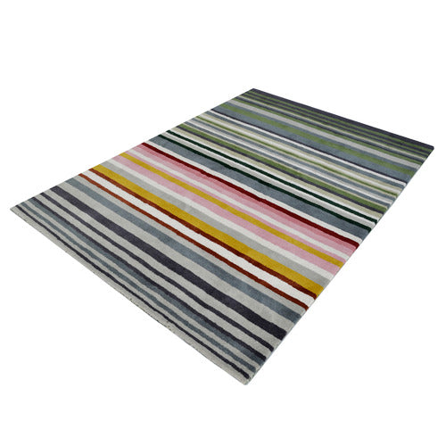 Throw Rugs Striped Asst Colour 127x152cm
