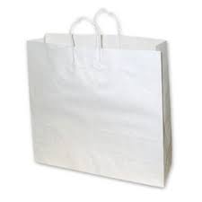 Large Shopping bag White 500pcs