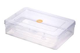 Clear Storage Box 20L 45X31.5X22cm