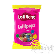 Party Bag Lollipops 600g x 12