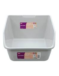 HIGH WALL CAT LITTER TRAY MED45X33.5X20CM