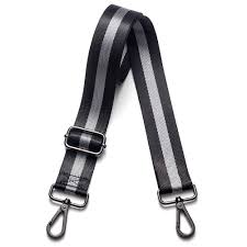 Adjustable Bag Strap Striped Metal Buckle 50mm wide 145cm length