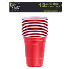 Red Paper Cups 12 pk