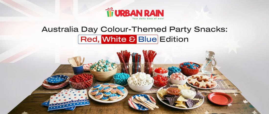Australia Day Theme Party Ideas: Red, White & Blue Edition