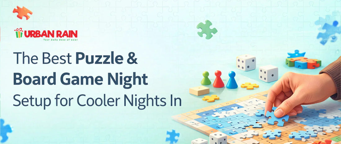 The Best Puzzle & Board Game Night Setup for Cooler Nights In