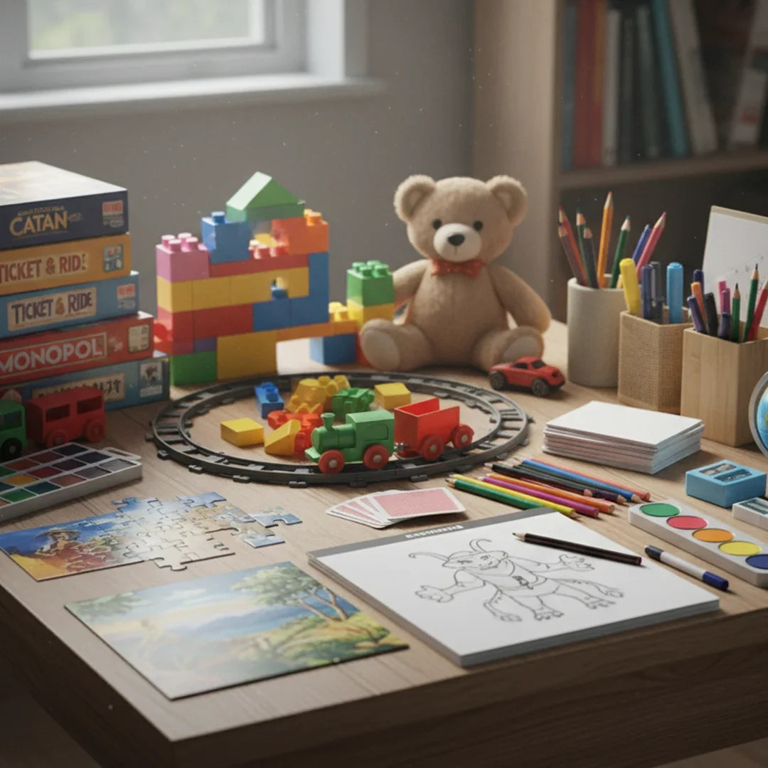 Toys, Games & Stationery