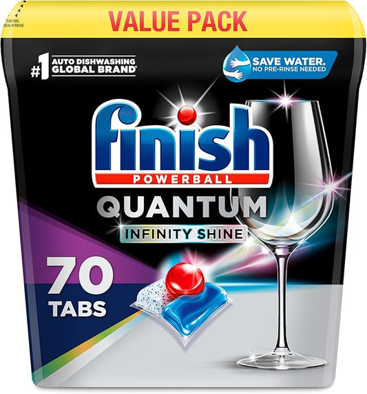 Finish Quantum 70pk All in1 Dishwash Tabs