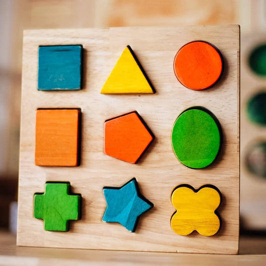 Puzzle Wooden A4/Colour Shape